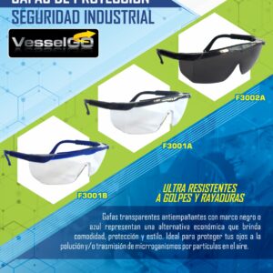 Gafas de proteccion seguridad industrial