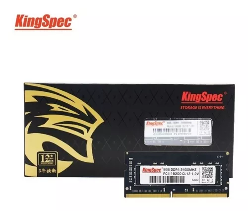 Memoria Ram Portatil Laptop 1x8 8gb Ddr4 2400hz Kingspec - Imagen 4