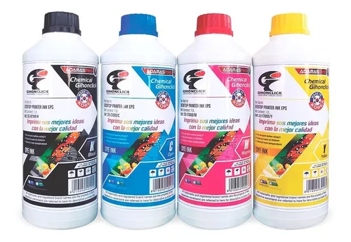 Tinta Gihonclick Compatible Para Impresoras Eps Litro - Imagen 2